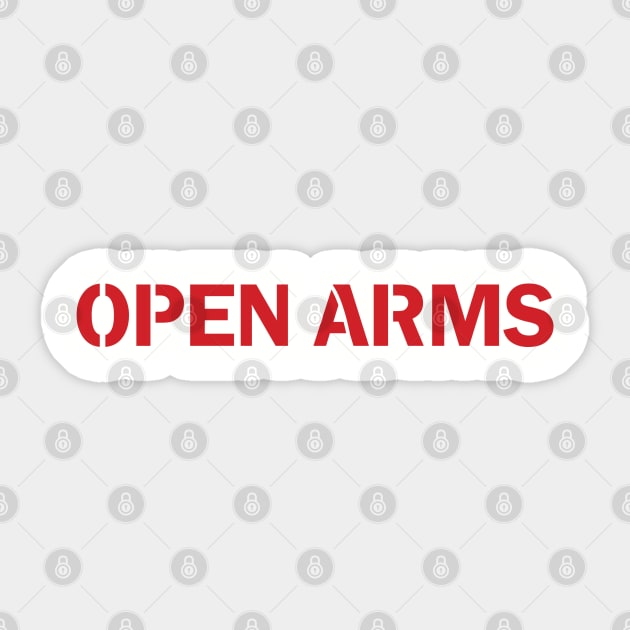 Open Arms Sticker by Ghean